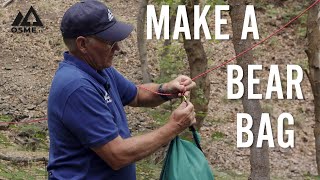 How to Make a Bear Bag | Camping Hacks | OSMEtv