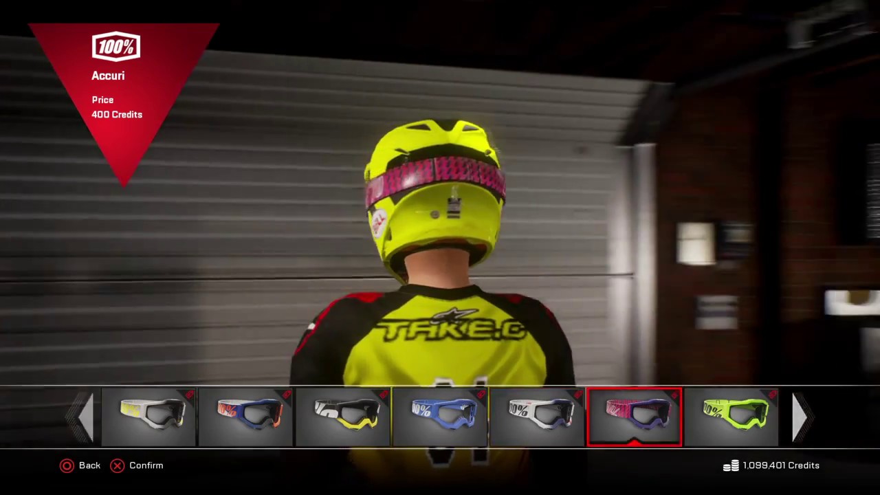 MXGP 3 rider customization