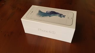 Unboxing: iPhone 6s (Silver)