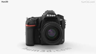 Nikon D850 3D model by 3DModels.org screenshot 5