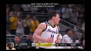 COLORADO SELLS!!? Marquette vs. Colorado - Second Round NCAA tournament extended highlights