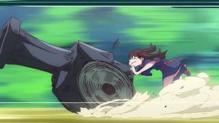 Little Witch Academia - Akko takes hold of the Shooting Star broom
