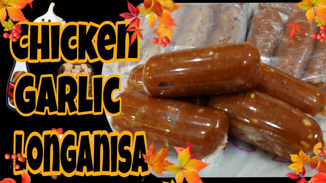 Chicken Garlic Longganisa RecipeChicken Longganisa CelAltarejos