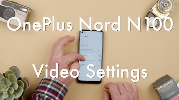 How to Change Video Settings on a OnePlus Nord N100 Phone || OnePlus Nord N100