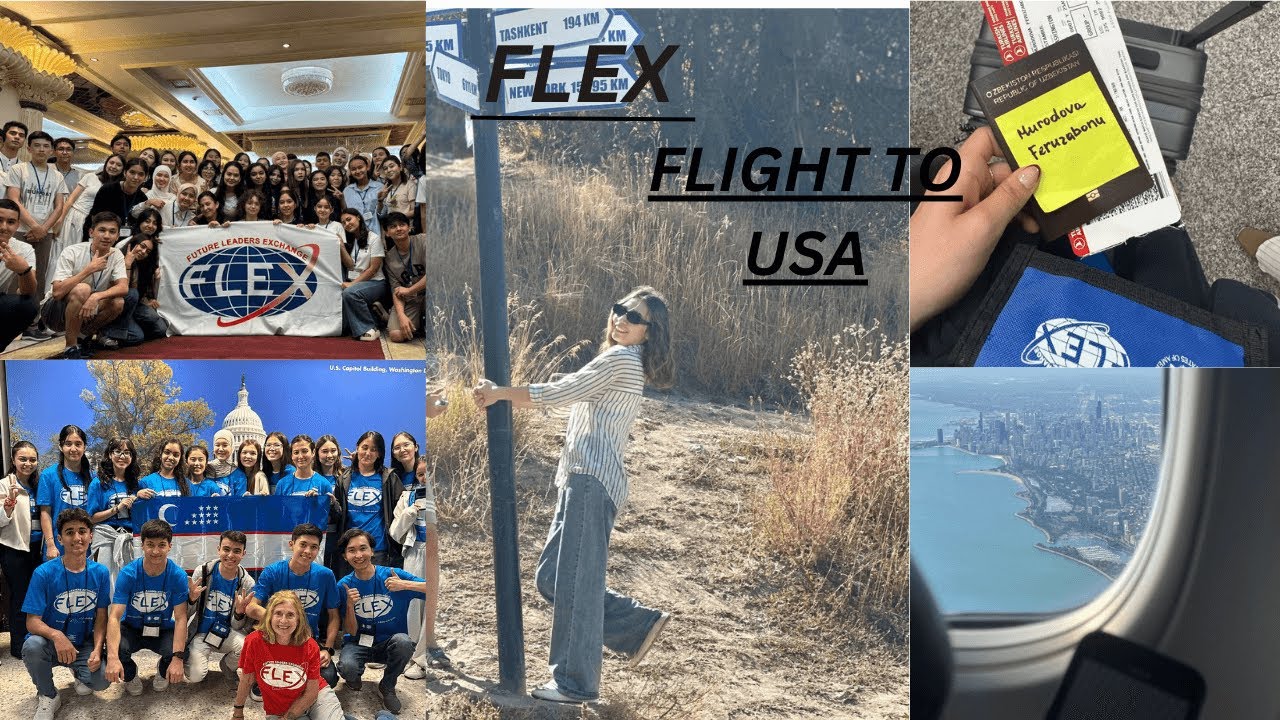 16 yoshda FLEX programmasi orqali Amerikaga kelishim 🇺🇸✈️. #flex #vlog #uzbekistan #usa #travelvlog 