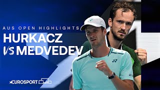 Hubert Hurkacz v Daniil Medvedev | Quarter-Final | Extended Australian Open 2024 Highlights 🇦🇺