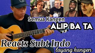 Langgam Jawa Alip Ba Ta Reacts | harmoniknya begitu menyentuh sekali,Layang Kangen-Didi Kempot cover