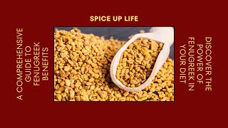 A Comprehensive Guide To Fenugreek.