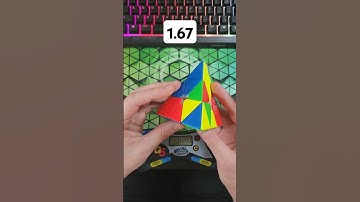 Pyraminx Solve of the Day 5/15 - 1.67 #rubikscube ##pyraminx #cubing #puzzle #shorts