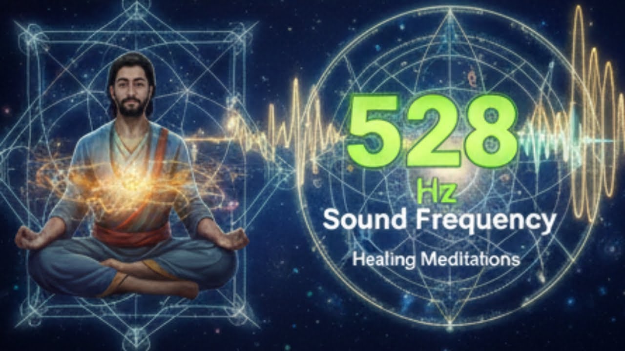 528 Hz Frequency | Cleanse your Aura & Environment | Powerful Positive Energy Vibration Tone