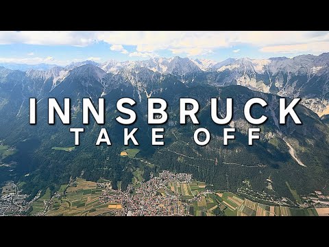 INNSBRUCK TAKE OFF - AUSTRIA  2026 4K 🇦🇹 ✈️ 