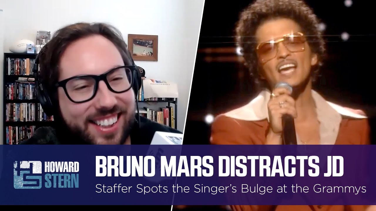 JD Was Distracted by Bruno Mars’ Bulge