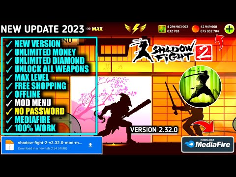 #2023 Update!! Shadow Fight 2 Mod Menu Apk 2.32.0 Latest Version 2023 -Unlimited Money & Unlock All Weapon