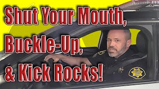 This Supervisor's Attitude SUCKS! |  COP WATCH FIRST AMENDMENT AUDIT