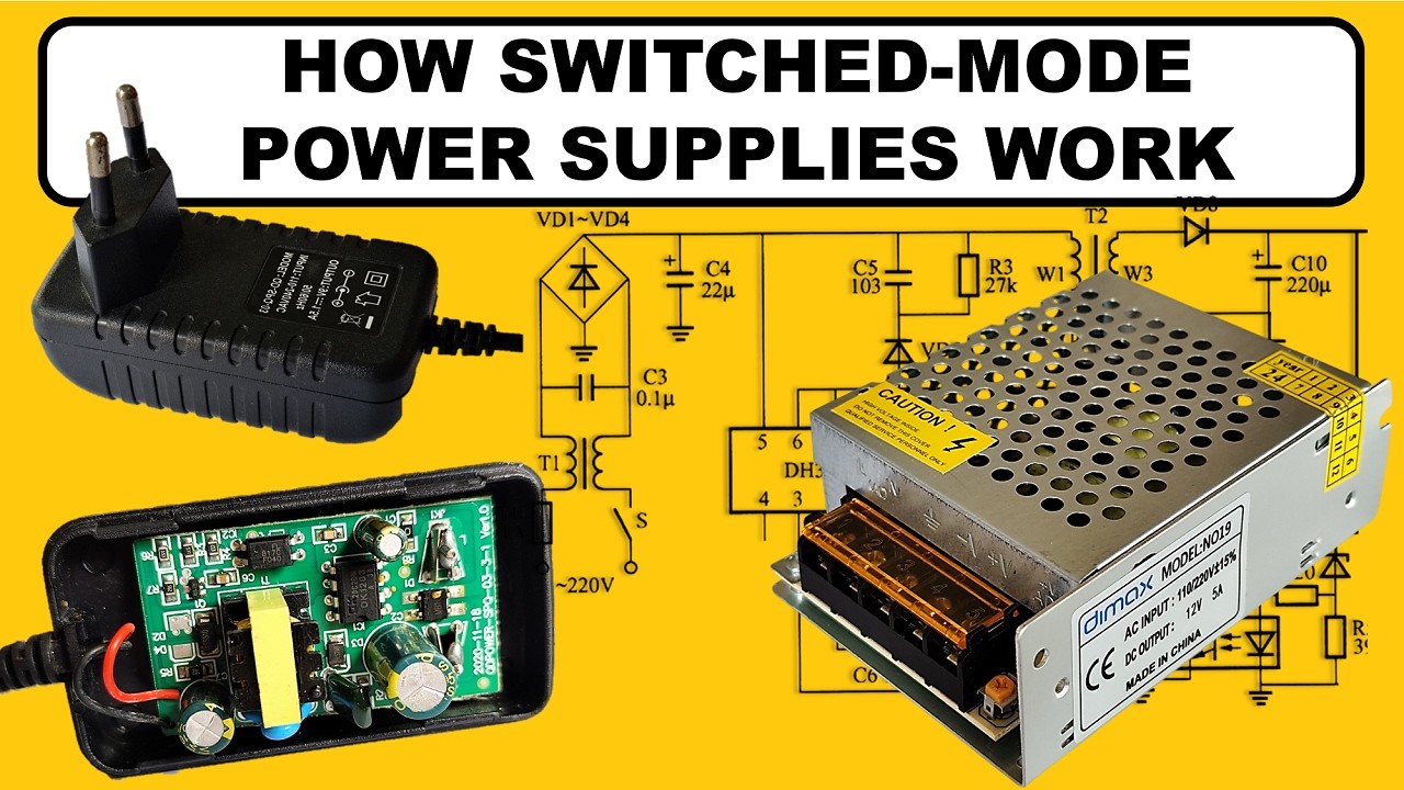 Explanation of all The Components of a Switched-Mode Power Supply and ...