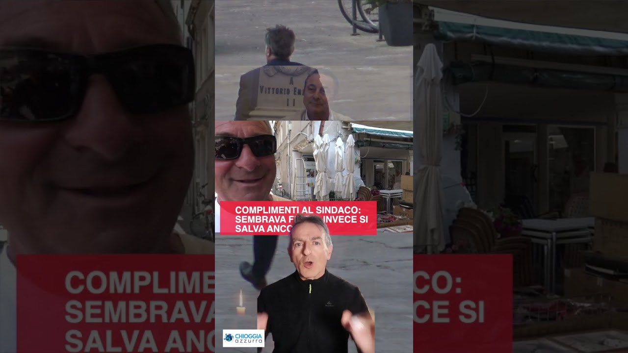 COMPLIMENTI AL SINDACO: SEMBRAVA FINITO, INVECE SI SALVA ANCORA