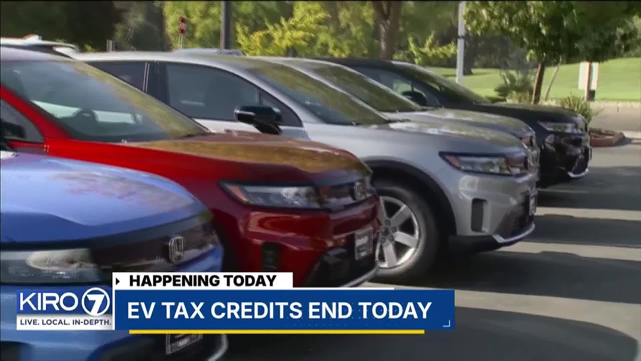 Electric Vehicle tax credit in Washington ends Tuesday