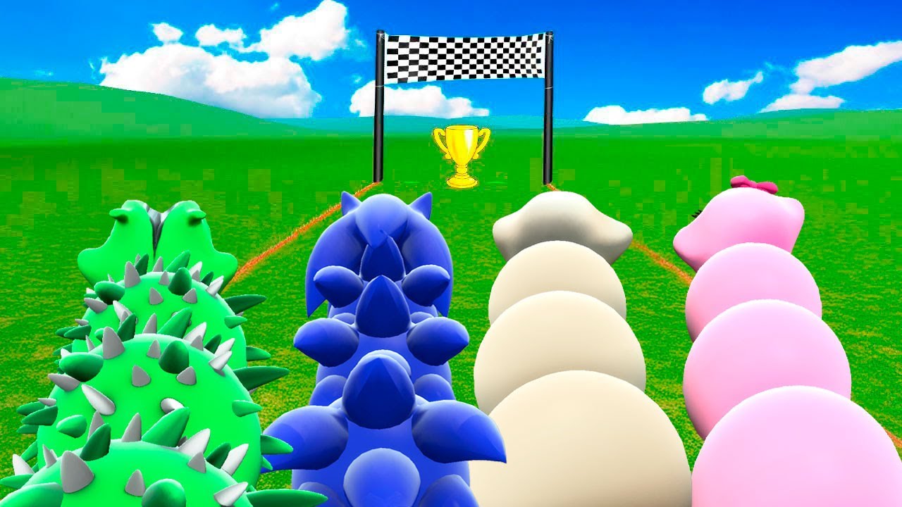 ¿QUIÉN ES EL MÁS RAPIDO DE LOS GUSANOS HAMBRIENTOS? - Garry's Mod