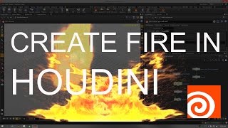 Create Fire In Houdini Basic Tutorial (CBAS)