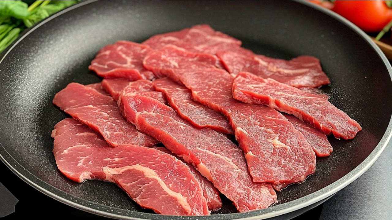Нежная говядина за 5 минут! Секрет размягчения самой жесткой говядины