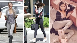 10 photos that prove selena gomez and yoga pants are a match made in
heaven