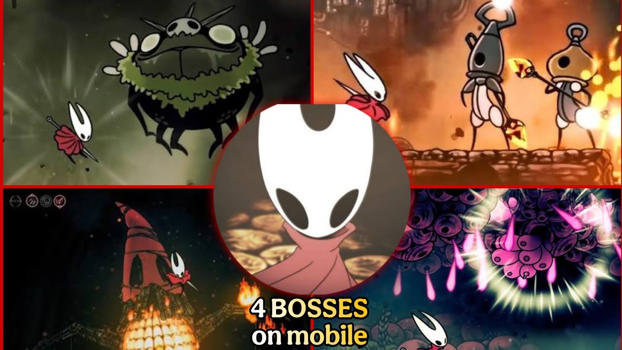 HOLLOW KNIGHT SILKSONG [ SIGNIS&GRON;GROAL;VOLTYRM;FATHER OF THE FLAME ] ON MOBILE