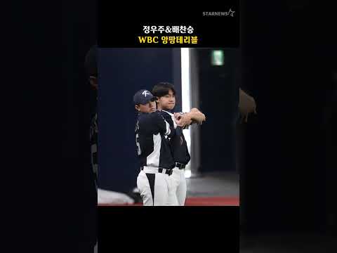 정우주&배찬승, WBC 앙팡테리블