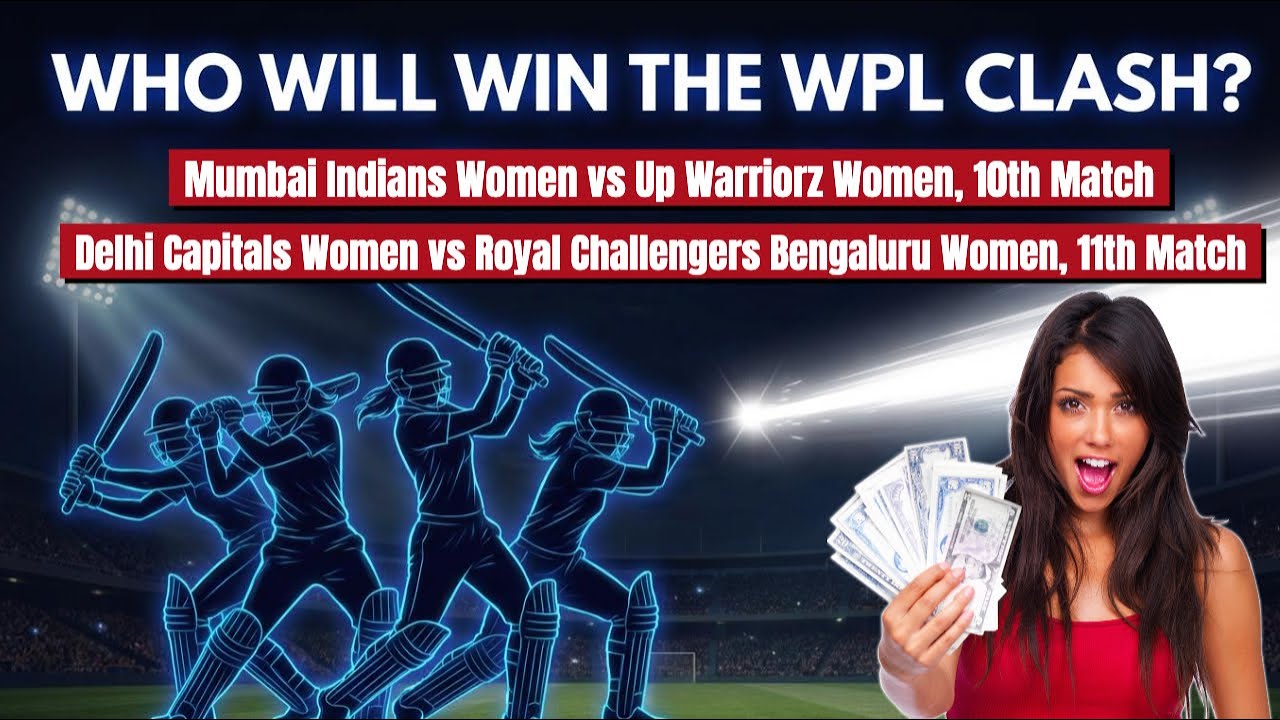 WHO WILL WIN? Mumbai Indians Women vs UP Warriorz | Delhi Capitals vs RCB
