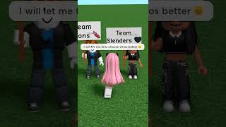 do you like bacons or slenders better? 🥺❤️#robloxshorts #roblox