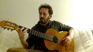 Classical/fingerpicking guitar lesson: take a melody and arrange it on the spot: Greensleeves.