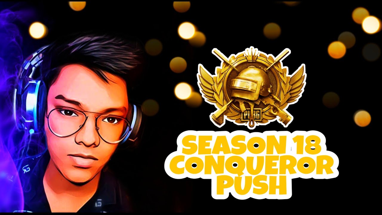 CONQUEROR RANK PUSH | PUBG MOBILE LIVE - YouTube