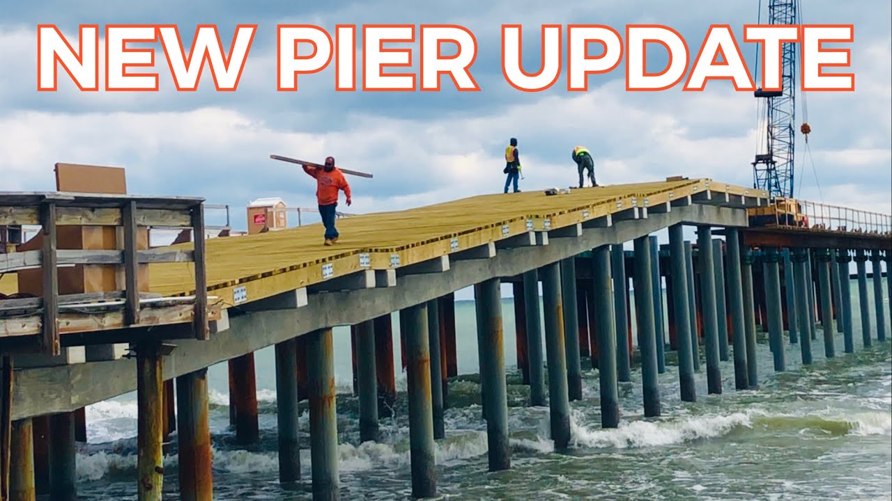 Springmaid Pier Construction Update Myrtle Beach Sc You Springmaid Pier Construction Update