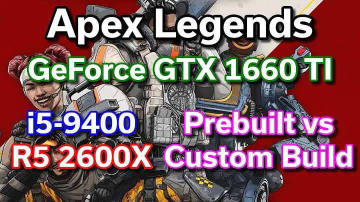 Battle of the $900 Gaming PC: i5-9400 vs R5 2600X in Apex Legends