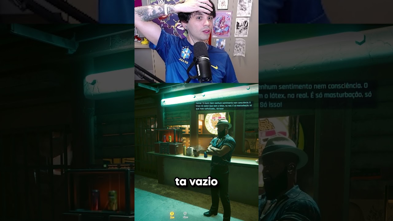 Inacreditavel esse dialogo de Cyberpunk 2077! 😂