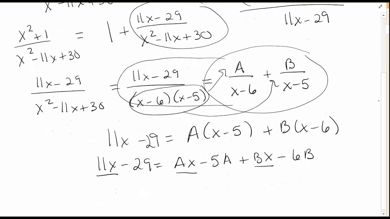 Expand Quotient By Partial Fractions YouTube expand-quotient-by-partial-fractions-youtube