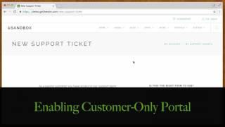 liveSite v2016.2: Customer-Only Portal