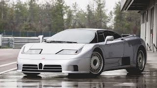 видео Bugatti EB 110