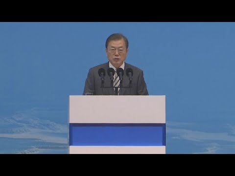 [현장연결] 문 대통령 &amp;quot;한중일 자유무역 수호해야&amp;quot;…비즈니스 서밋 기조연설 / 연합뉴스TV (YonhapnewsTV)