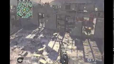 Call of Duty 4: Jumps and hiding spots
