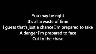 Rush Cut To The Chase Lyrics