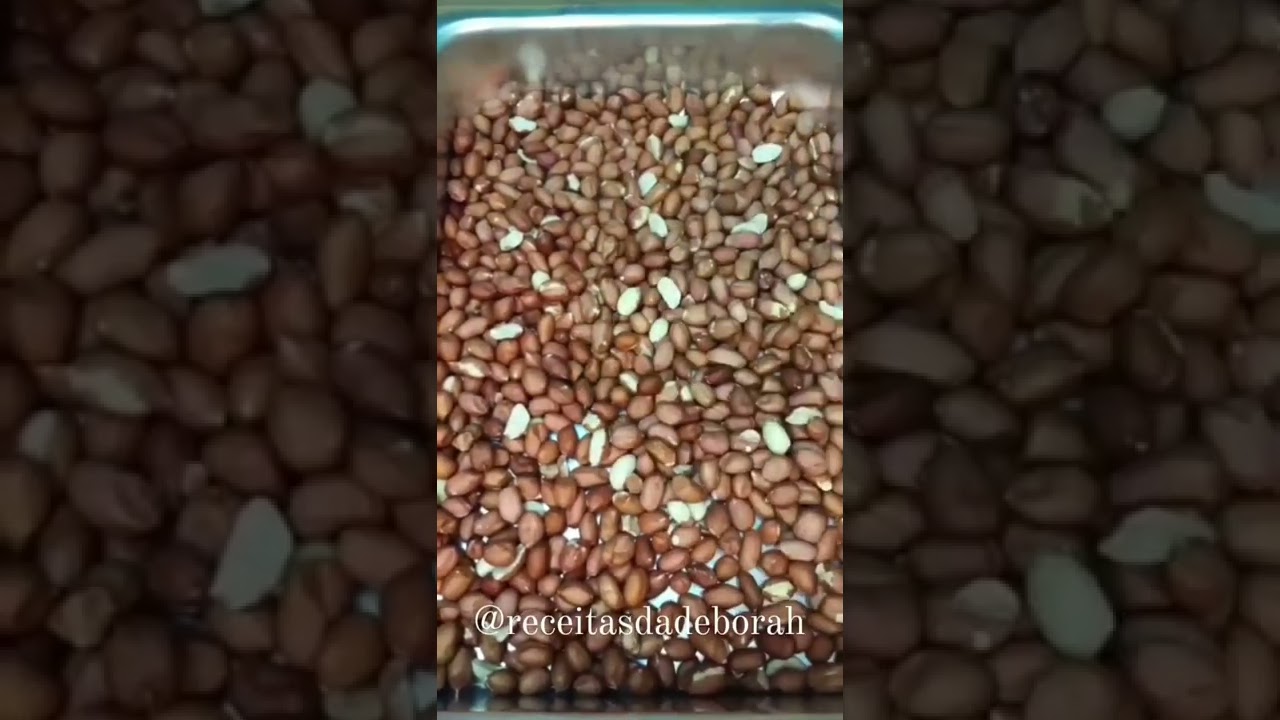 Como torrar e tirar a pele do amendoim | Receita rápida | Receitas da Deborah
