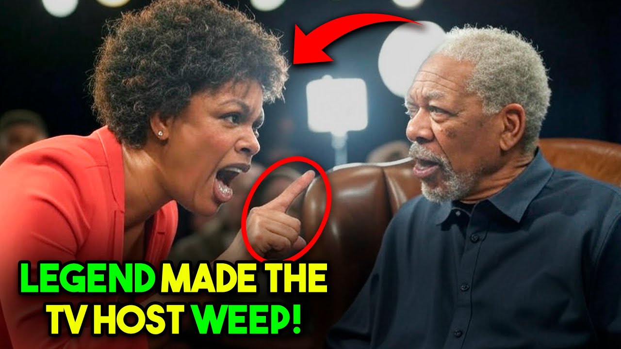 Morgan Rude Morgan Freeman Turn a Rude Interview Into a Life Lesson! His Response ...