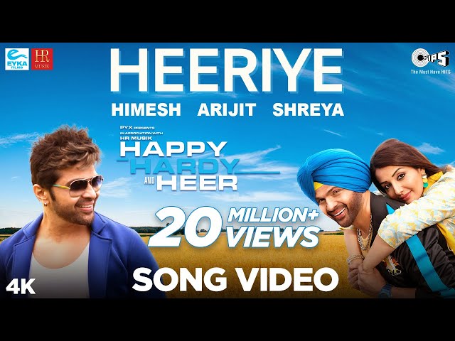 Heeriye Official Song- Happy Hardy And Heer | Himesh Reshammiya, Arijit Singh, Shreya Ghoshal |Sonia class=