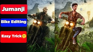 🔥picsArt_Jumanji Bike🏍️Consept photo Editing Tutorial New photo Editing Tutorial Hindi screenshot 5