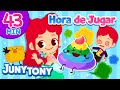 😁¡Hora de Jugar con Juny y Tony! | Colorido Popó💩, Princesa por un Día y Más | Juny Tony en español