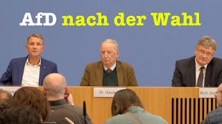 Höcke, Gauland & Meuthen: Die AfD-Chefs nach der Wahl in Thüringen | BPK