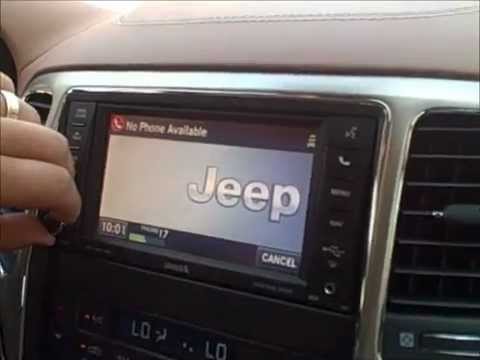 UConnect™ Phone Pairing for Jeep Grand Cherokee Tutorial - YouTube