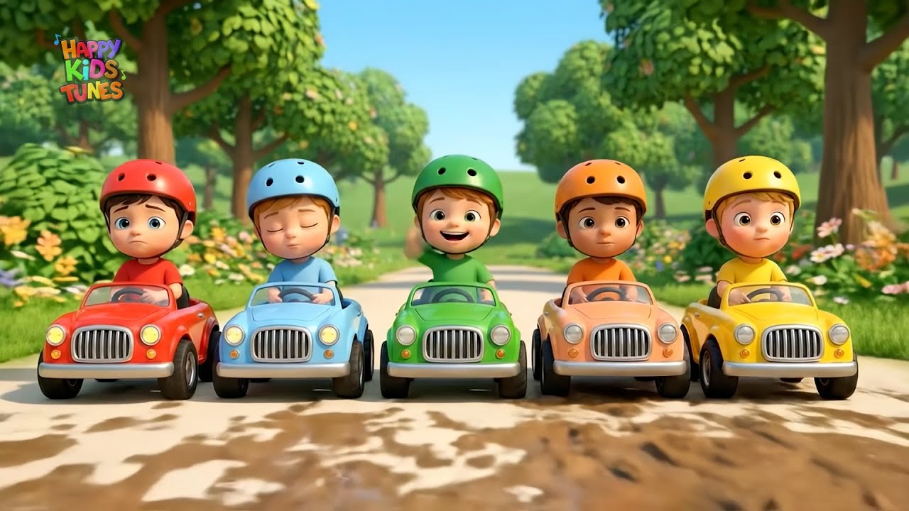 Car Wash Song | Learn Colors with Muddy Cars | Street Vehicles for Kids 🚗🚿