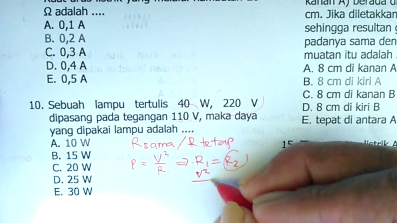 30+ Contoh soal energi listrik kelas 9 information