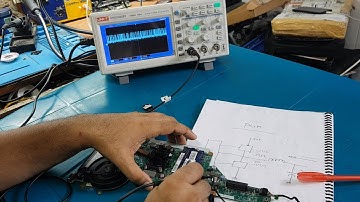 Laptop all Signal Data Clock Check on Oscilloscope (PART- 2)